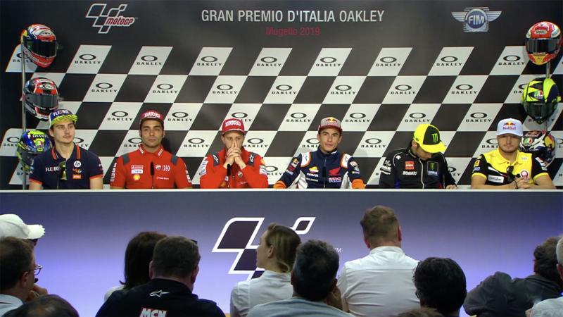 MOTO GP -GRAND PRIX D'ITALIE MUGELLO DU 31 MAI AU 2 JUIN 2019 2019_ita_press_thurdsday.middle